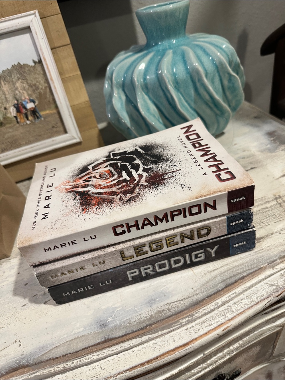 Marie Lu Legend Trilogy Paperbacks (3) Champion Legend Dystopian Fantasy